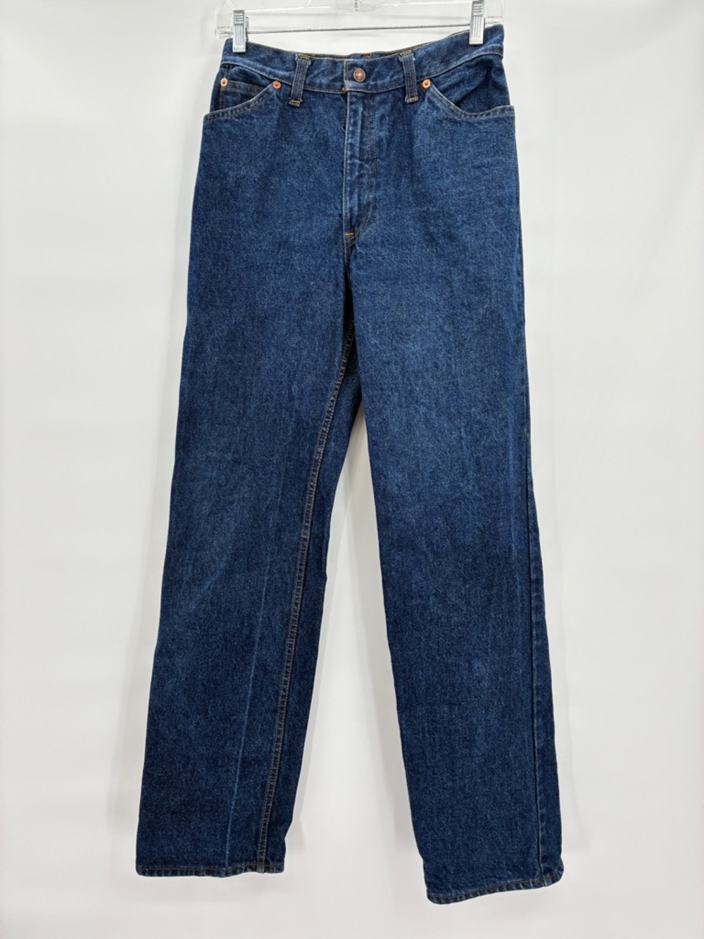 Levi’s Vintage 80s Women’s Straight Leg Blue Jeans USA Orange Tab Size 11 26x33